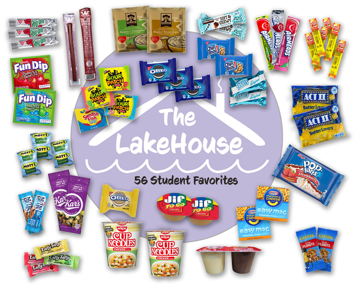  LakeHouse Student 52 College Care Package with Chick